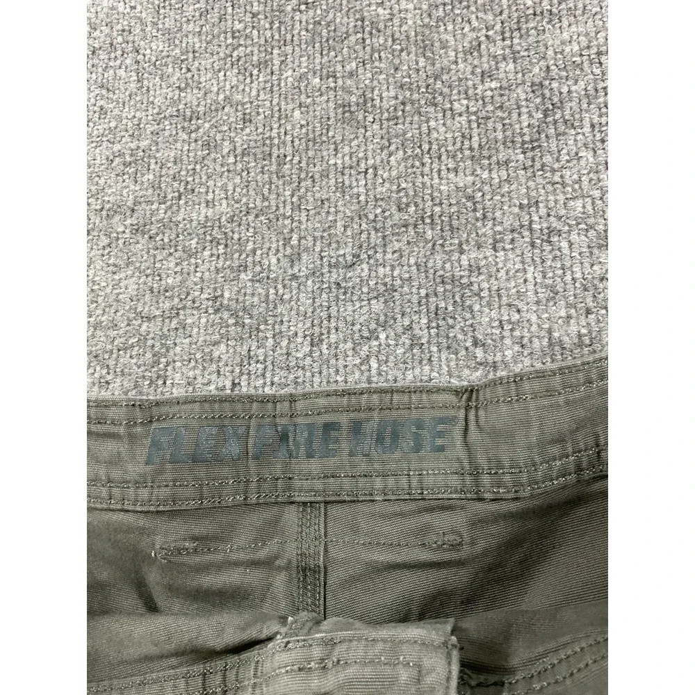 Duluth Trading Flex Fire Hose Cargo Shorts Men's 42 Relaxed Fit Gray Utility